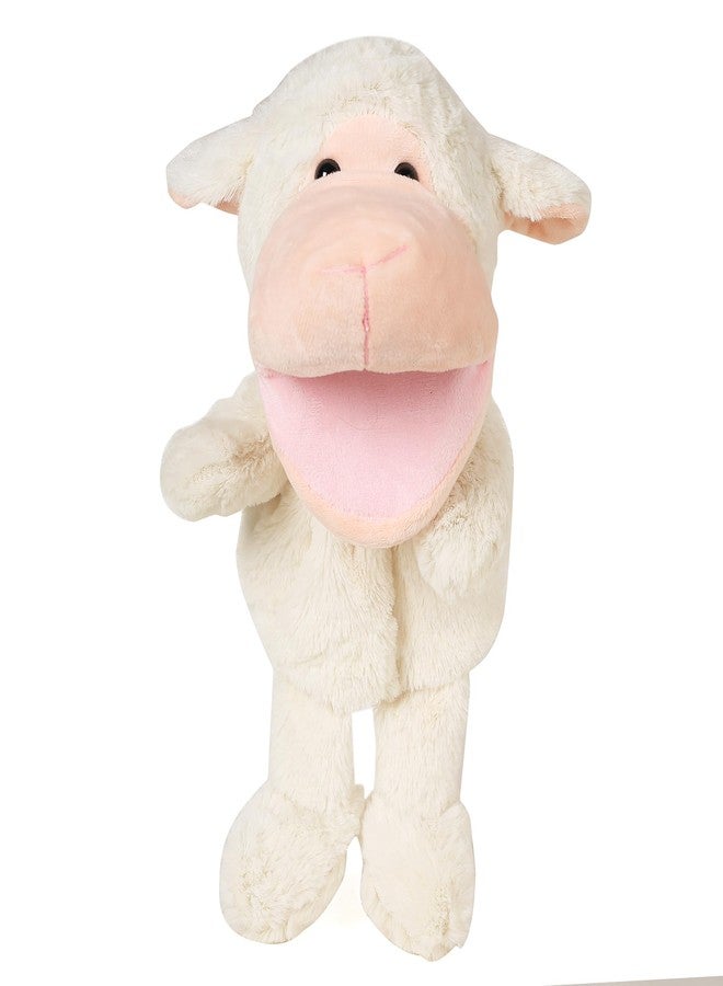 Hamleys Pugs & Play Lamb Talking Hand Puppet, 3Y+, Pink | Safe & Gift-Friendly - Image 3